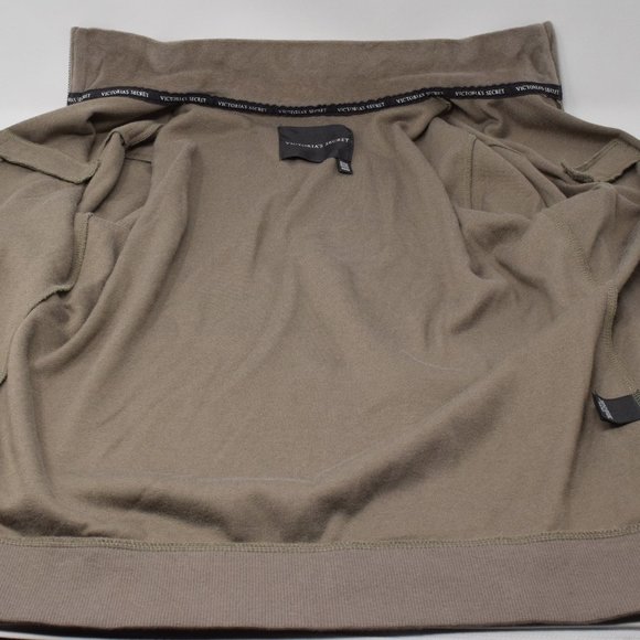 Victoria Secret Velour Jacket Women Medium Zip Up - Picture 4 of 16